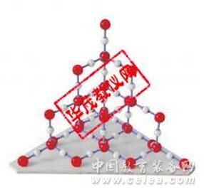 二氧化硅晶体结构模型
