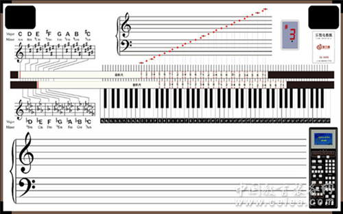 SH-9088智能乐理示教板
