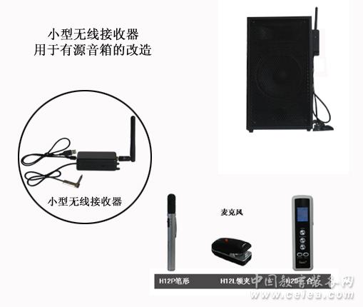 多用途小型2.4G无线麦克风接收器