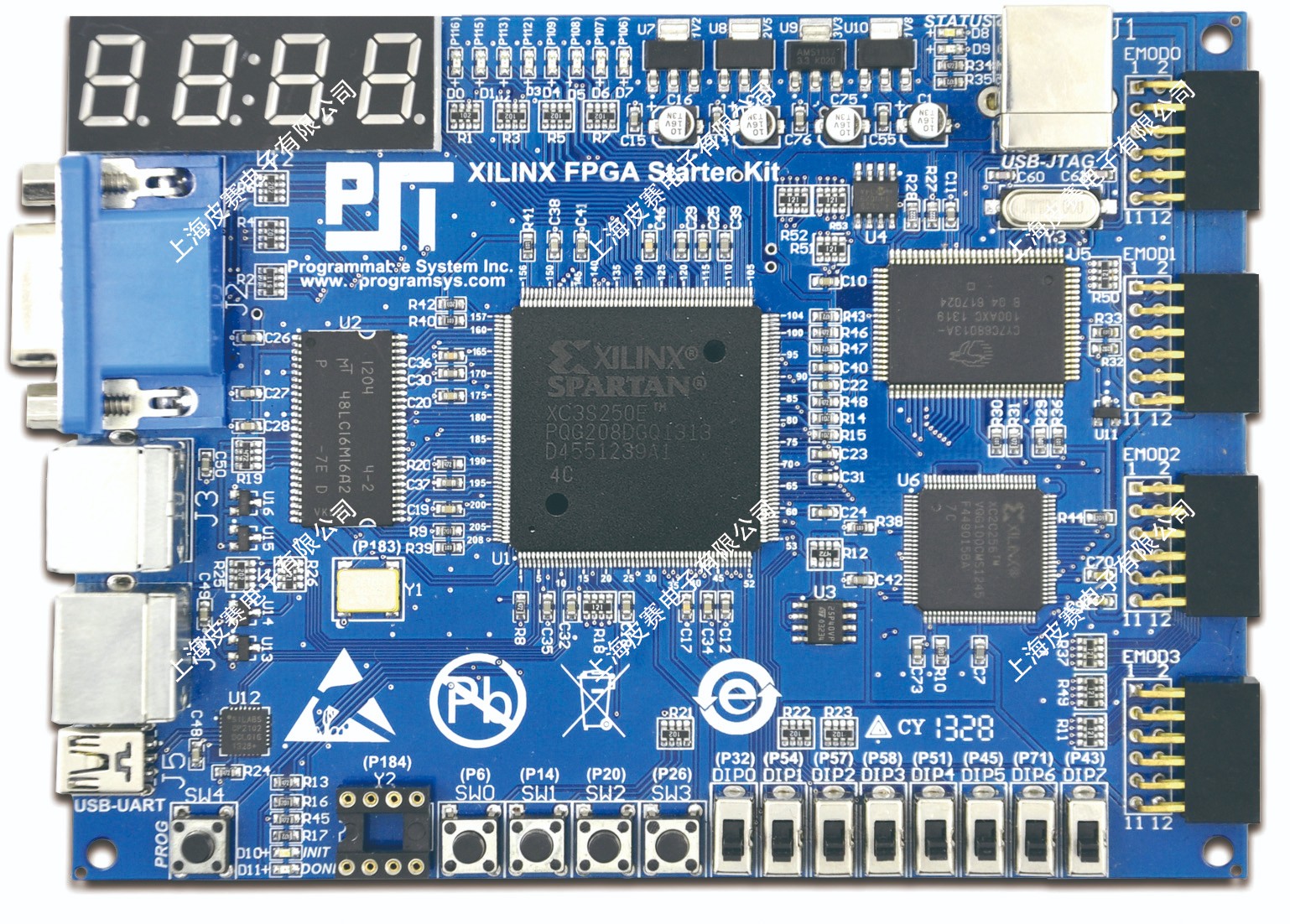 XILINX 3S500E SPARTAN-3E FPGA学习板